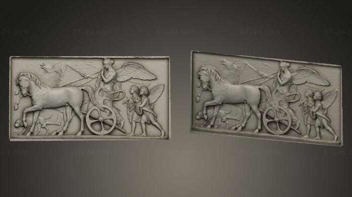 High reliefs and bas-reliefs, historical and religious (Nemesis, GRLFH_0323) 3D models for cnc
